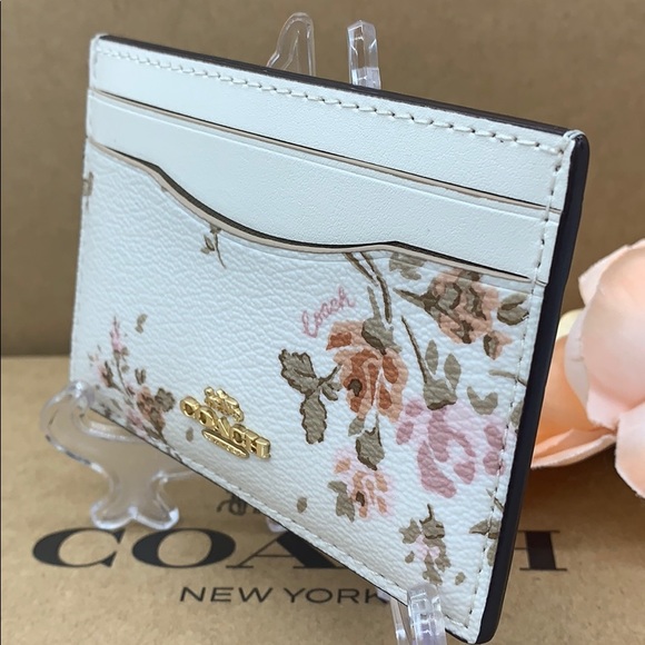 COACH Card Case imitation gold/chalk multi - Picture 5 of 16